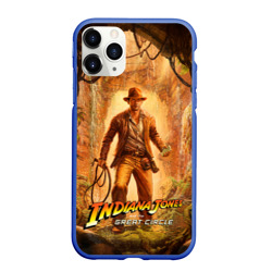 Чехол для iPhone 11 Pro Max матовый Инди Indiana Jones and the great circle