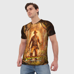 Мужская футболка 3D Инди Indiana Jones and the great circle - фото 2