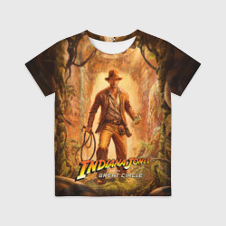 Детская футболка 3D Инди Indiana Jones and the great circle