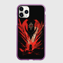 Чехол для iPhone 11 Pro матовый Dragon age Inquisition art