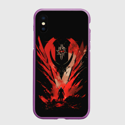 Чехол для iPhone XS Max матовый Dragon age Inquisition art