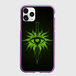 Чехол для iPhone 11 Pro матовый Dragon Age Inquisition logo