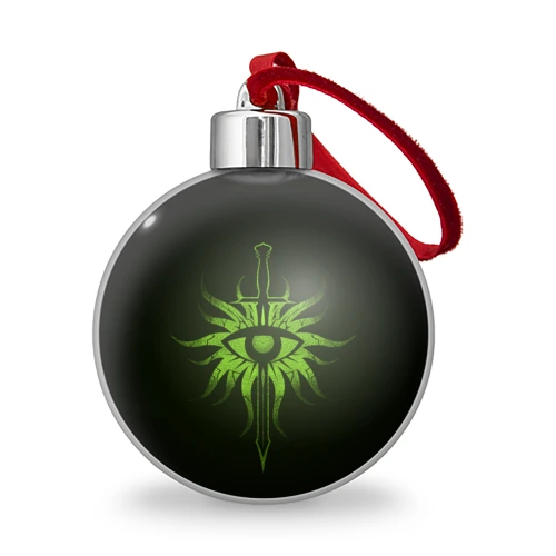 Ёлочный шар Dragon Age Inquisition logo