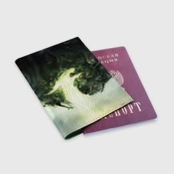 Обложка для паспорта матовая кожа Illustration Dragon Age Inquisition - фото 2