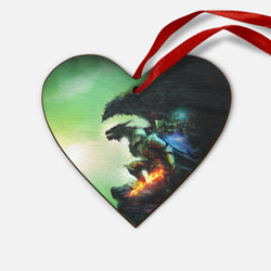 Деревянная игрушка Сердце Inquisition Dragon Age