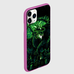 Чехол для iPhone 11 Pro матовый Green dragon - Dragon Age - фото 2