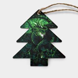 Игрушка деревянная Ёлочка Green dragon - Dragon Age