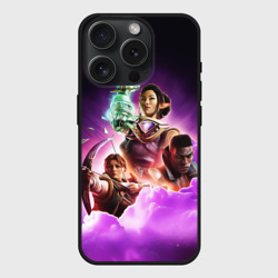Чехол силиконовый для Apple iPhone 15 Pro матовый Poster Dragon age
