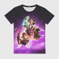 Женская футболка 3D Poster Dragon age