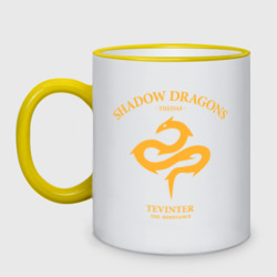 Кружка двухцветная Dragon Age - Shadow Dragons
