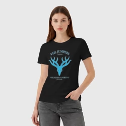 Женская футболка хлопок Veil Jumpers - Dragon Age  - фото 2