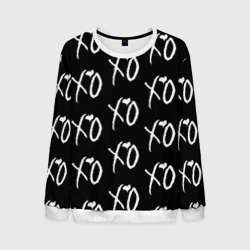 Мужской свитшот 3D The Weeknd XO