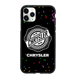 Чехол для iPhone 11 Pro Max матовый Chrysler конфети
