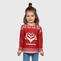 Детский лонгслив 3D Новогодний Warframe - фото 2