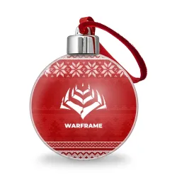 Ёлочный шар Новогодний Warframe