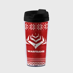 Термокружка-непроливайка Новогодний Warframe