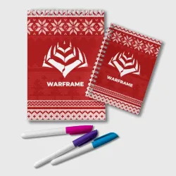 Блокнот Новогодний Warframe