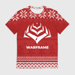 Мужская футболка 3D Новогодний Warframe