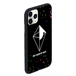 Чехол для iPhone 11 Pro Max матовый No Man's Sky конфети - фото 2
