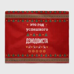 Плед 3D Это год успешного дзюдоиста