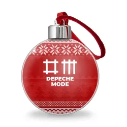Ёлочный шар Новогодний Depeche Mode