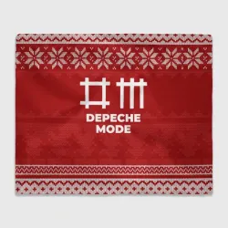 Плед 3D Новогодний Depeche Mode