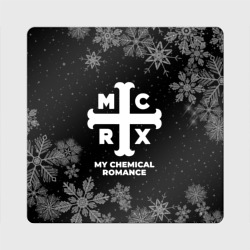 Магнит виниловый Квадрат Снежный My Chemical Romance