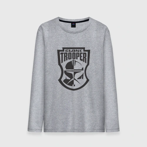 Мужской лонгслив хлопок Clone trooper