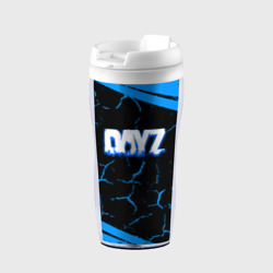 Термокружка-непроливайка Dayz полосы трещины лого