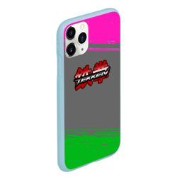 Чехол для iPhone 11 Pro Max матовый Tekken краски неоновые - фото 2