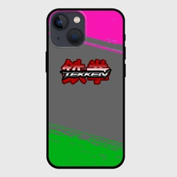 Чехол для iPhone 13 mini Tekken краски неоновые