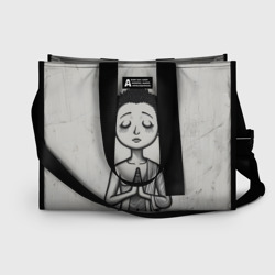 Сумка-шоппер 3D Медитирующий человек