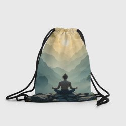 Рюкзак-мешок 3D Медитация на рассвете