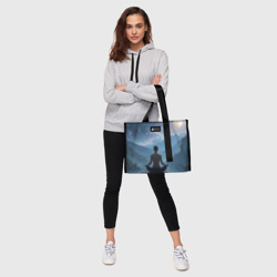 Сумка-шоппер 3D Ночная медитация - фото 2