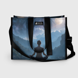 Сумка-шоппер 3D Ночная медитация