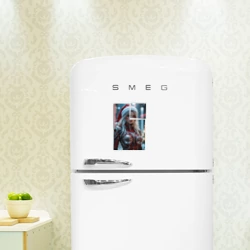 Магнитный плакат 2Х3 Снегурочка в кибер костюме - фото 2