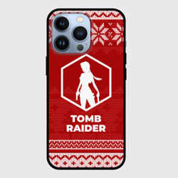 Чехол для iPhone 13 Pro Новогодний Tomb Raider