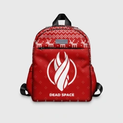 Детский рюкзак 3D Новогодний Dead Space с оленями