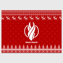 Поздравительная открытка Новогодний Dead Space с оленями