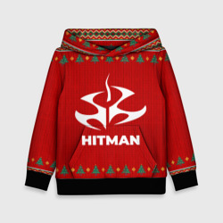 Детская толстовка 3D Hitman new year