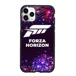 Чехол для iPhone 11 Pro Max матовый Праздничный Forza Horizon