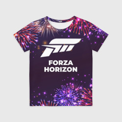 Детская футболка 3D Праздничный Forza Horizon