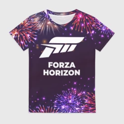 Женская футболка 3D Праздничный Forza Horizon