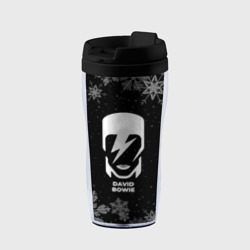 Термокружка-непроливайка Снежный David Bowie