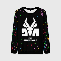 Мужской свитшот 3D Die Antwoord конфети