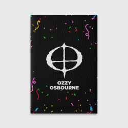 Обложка для паспорта матовая кожа Ozzy Osbourne конфети