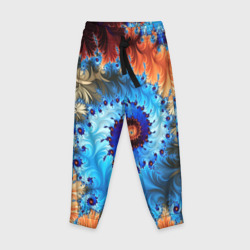 Детские брюки 3D Оптические узоры текстура