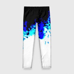 Детские леггинсы 3D Синяя кровь андроида