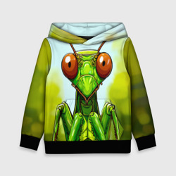 Детская толстовка 3D Голова богомола