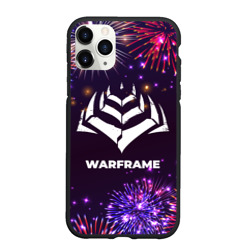 Чехол для iPhone 11 Pro Max матовый Праздничный Warframe